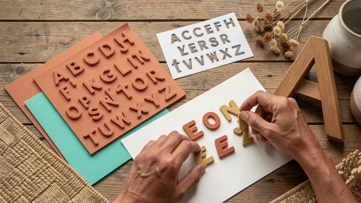 Molde Letras: Guia Completo para Fazer em Casa e Usar no Artesanato Molde Letras: Guia Completo para Fazer em Casa e Usar no Artesanato