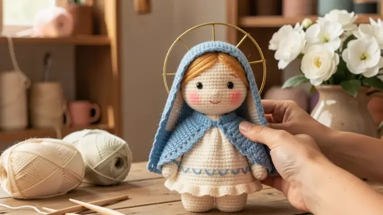 Nossa Senhora Amigurumi: Passo a Passo, Receitas e Materiais Nossa Senhora Amigurumi: Passo a Passo, Receitas e Materiais