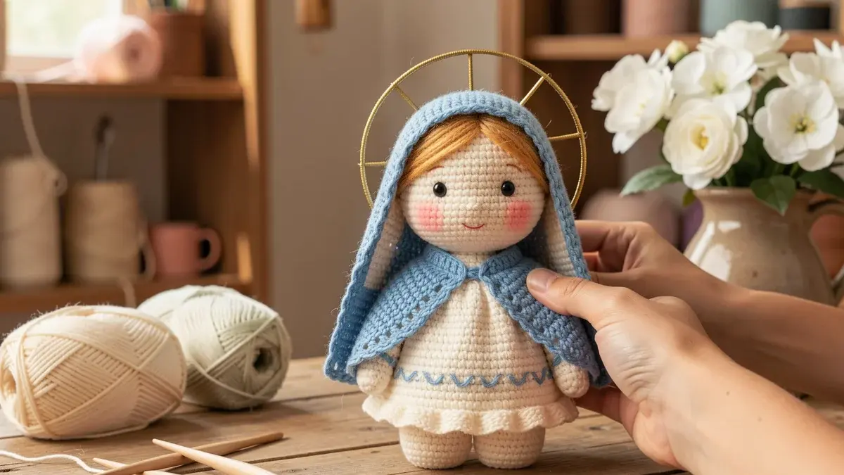 Nossa Senhora Amigurumi: Passo a Passo, Receitas e Materiais