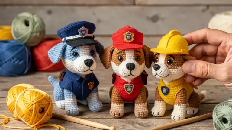 Patrulha Canina Amigurumi: Aprenda a Fazer Passo a Passo no Crochê Patrulha Canina Amigurumi: Aprenda a Fazer Passo a Passo no Crochê