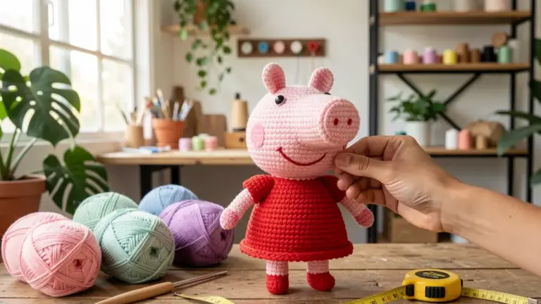 Peppa Pig amigurumi: passo a passo completo com padrão gratuito e dicas Peppa Pig amigurumi: passo a passo completo com padrão gratuito e dicas