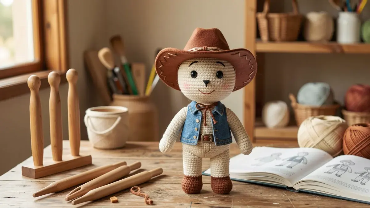 Woody Amigurumi: Como Fazer o Boneco de Crochê do Seu Jeito